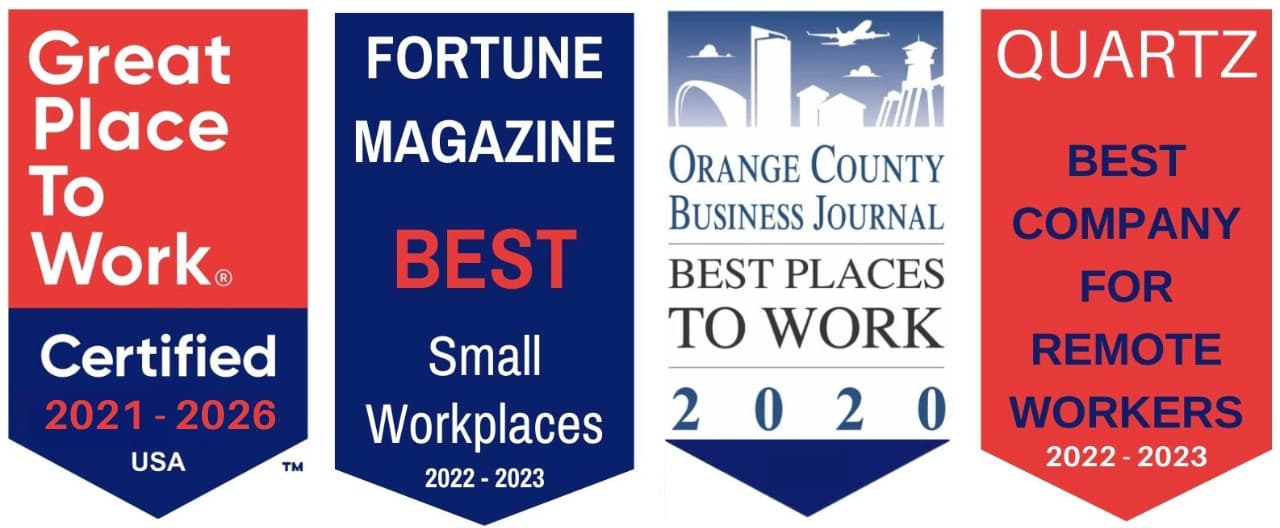 Great Place to Work, Fortune, OCBJ, and Quartz awards for IFI Professionals